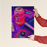 Cherry Coke Vibes – Retro Pop Poster